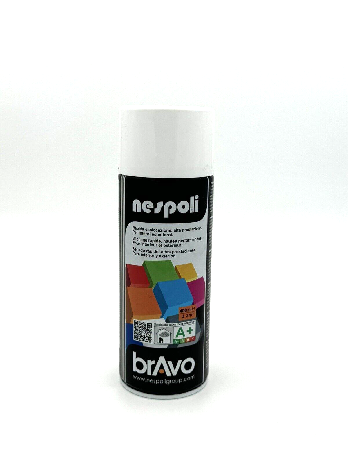 NESPOLI Aerosol-Spray, professionell, Weiß Brilliant, 400 ml