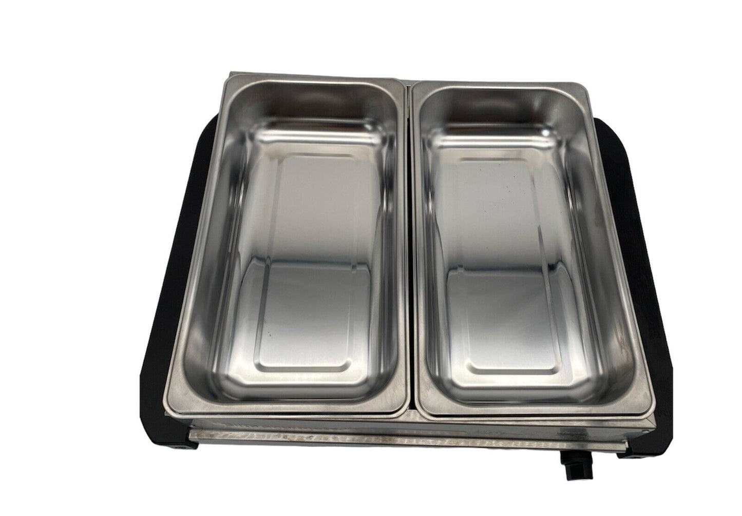 Elite Gourmet Dual-Server-Speisewaermer