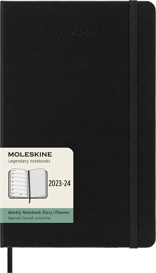 Moleskine 2023 Wochentagebuchplaner Größe L / Farbe rot / Hardcover (13 x 21 cm)