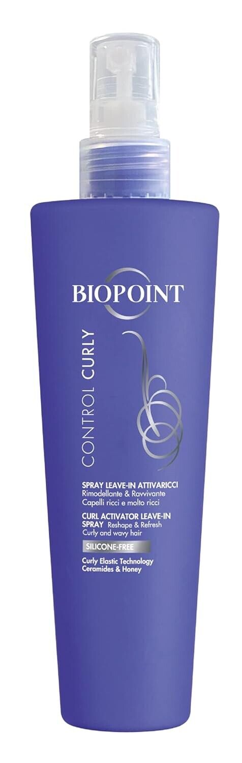 Biopoint Spray Haare 200 Ml. Curly Urlaub IN Personal Made IN Italy