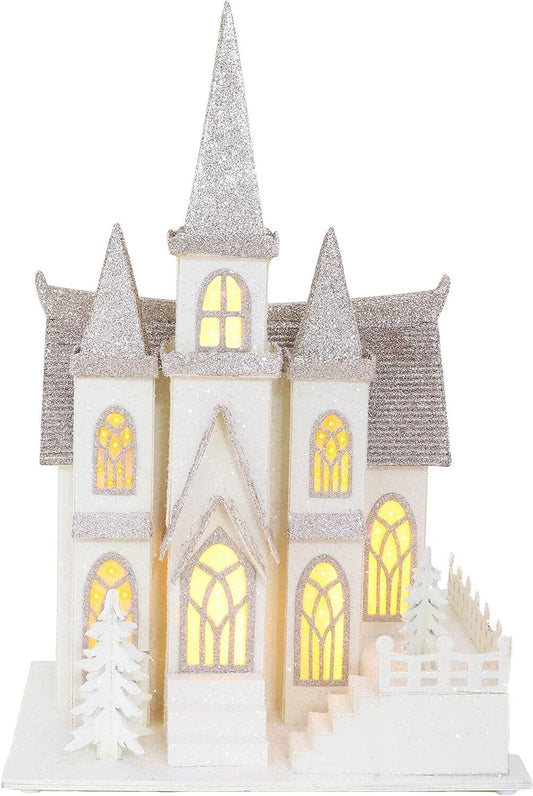 Christmas Concepts 16" LED Leuchtet Kathedrale - Luxus Weihnachtsschmuck - Weih