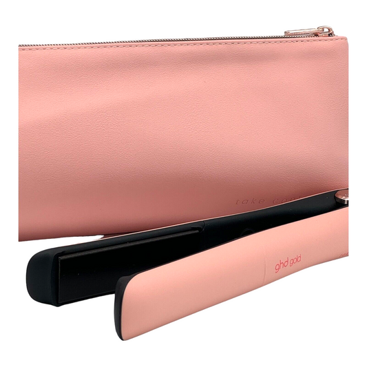 ghd - Gold Stijltang Pink Peach Glätteisen mit Tasche Limited Edition