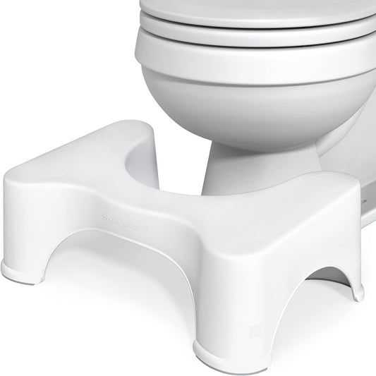 Squatty Potty Original Badezimmer Toilette Schemel, 7-Zoll Höhe, Weiß RETOURE!
