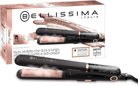 Bellissima My Pro Steam B28 100, das Dampfglätteisen der Stars, haarglätter, lan