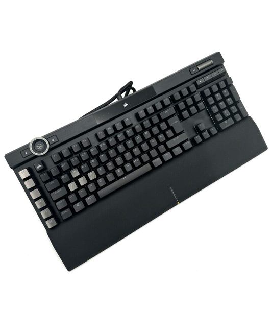 Corsair K100 RGB Mechanische Gaming Tastatur OPX Optical Switches QWERTZ Schwarz