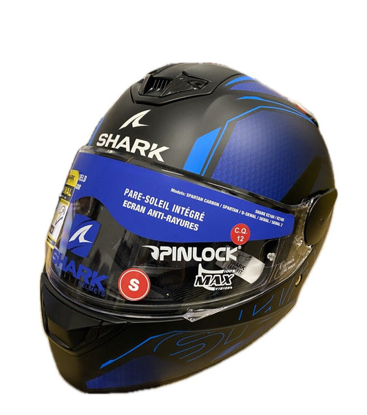 Shark D-SKWAL 2 Cadium schwarz-blau matt Motorradhelm Integralhelm Rollerhelm