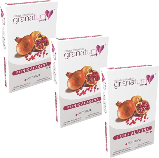 Granatum Plus - Punicalagin Plus - Nahrungsergänzungsmittel - Gewonnen aus Grana