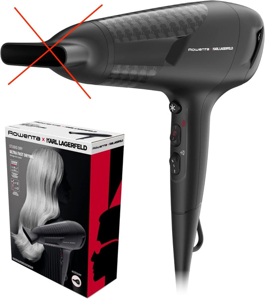 Rowenta x Karl Lagerfeld CV581L Studio Dry Haartrockner | energiesparende Effiwa