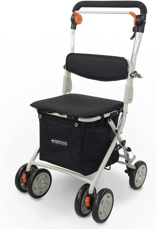 Mobiclinic Rollator, Coliseo, Europäische Marke, mit großer Einkaufstasche