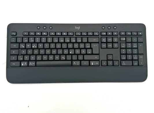 Logitech Signature K650 Comfort kabellose Tastatur Handballenauflage BLE Keying