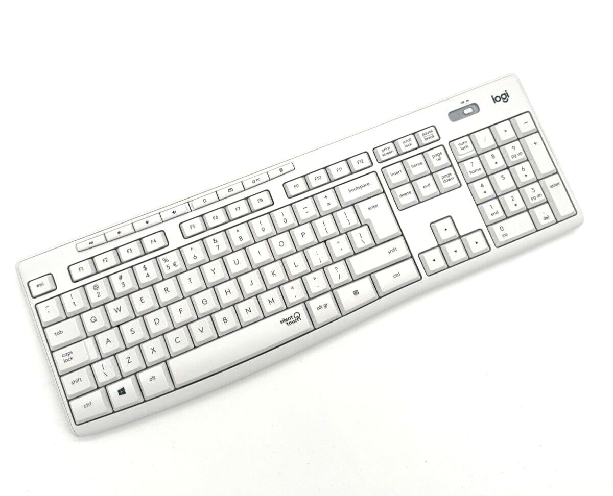 Logitech MK295 kabelloses Tastatur SilentTouch Technologie Keying