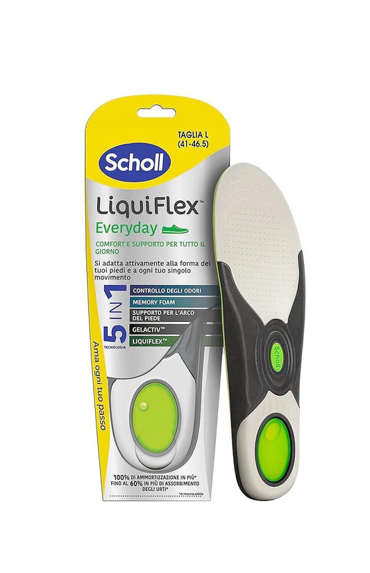 Scholl Liquiflex Everyday Einlegesohlen Comfort Technologie 5 in 1 Größe RETOURE