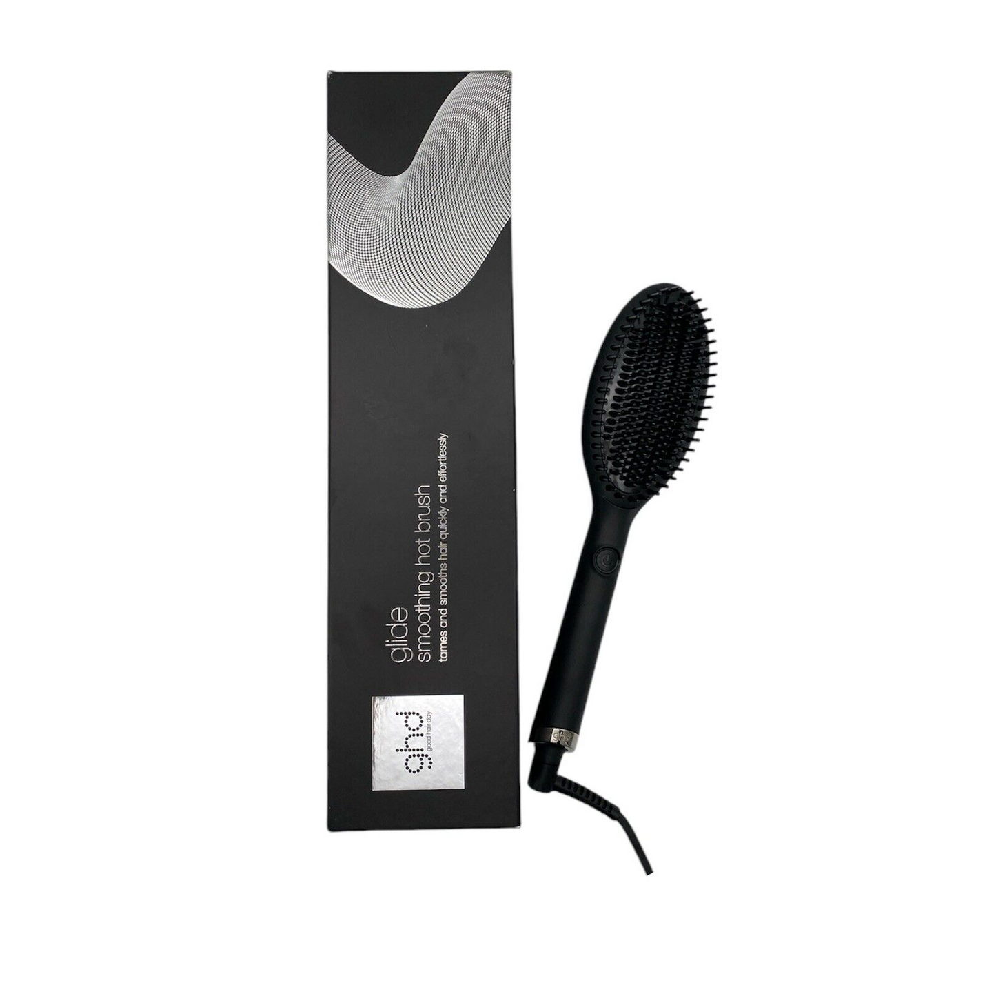 GHD Glide Hot Brush Glättungsbürste alle Haattypen - Schwarz