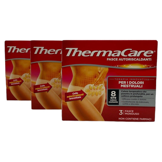 THERMACARE bei Regelschmerzen 3 x 3 Wärmeauflagen MHD Abgelaufen: 06/2024