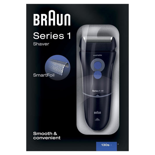 Braun Series 1 Elektrorasierer ideal für die erste Rasur 130 s-1 Blue Night