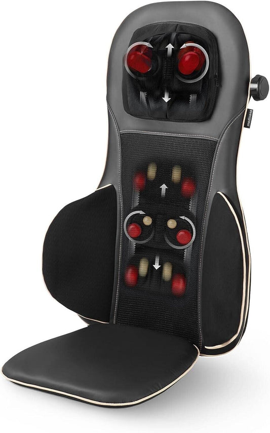 medisana MC 825 Shiatsu-Massagesitzauflage für Nacken, Schultern und Rücken