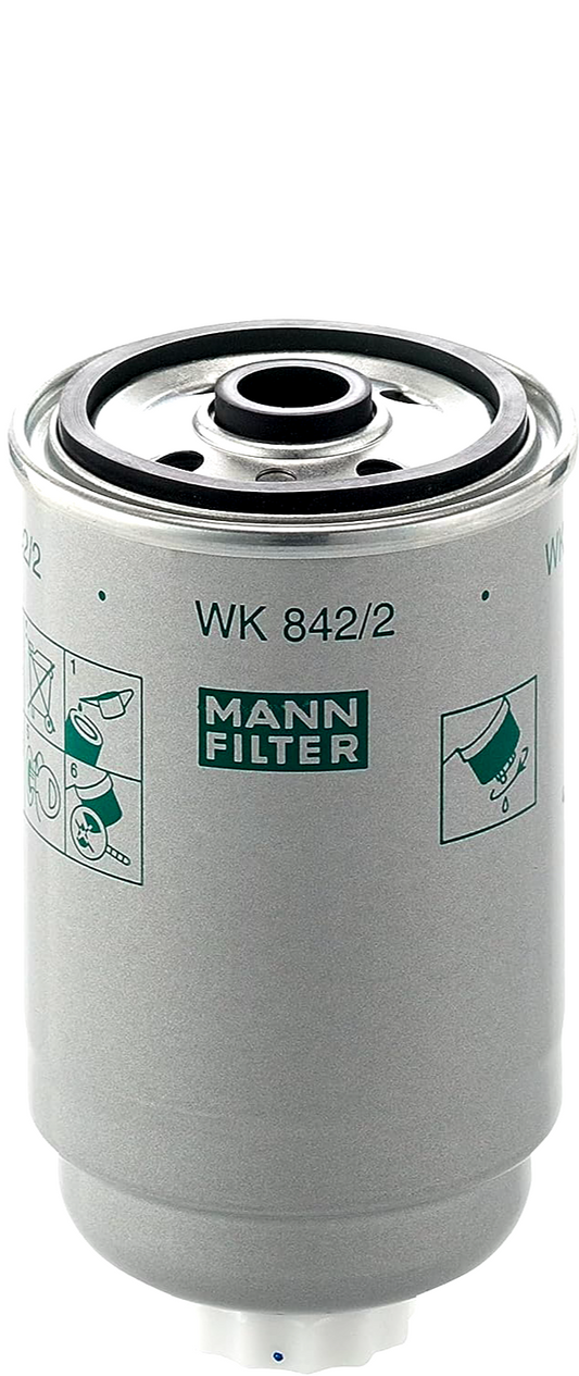 Kraftstofffilter MANN-FILTER WK 842/2 für Alfa Romeo Opel Ford Audi VW Renault 9