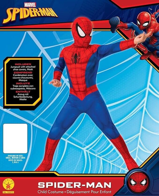 Rubie'S – Klassisches Spider-Man-Kostüm – Marvel, Kinder, I-702072Frs, 3-4 Jahre